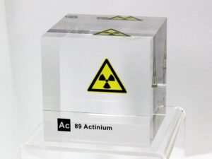 Acrylic Element cube - Actinium - 50mm