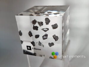 Acrylic Element cube - Boron B - 50mm