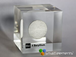 Acrylic Element cube - Beryllium Be - 50mm