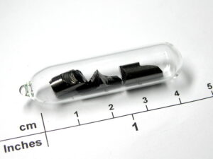 Glassy carbon - 99.99% purity - 0.8 grams sealed in ampoule