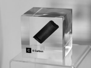 Acrylic Element cube - Carbon C - 50mm