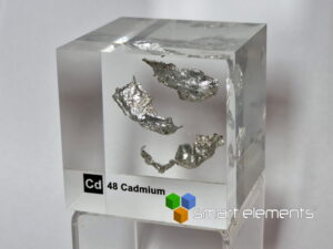 Acrylic Element cube - Cadmium Cd - 50mm