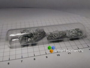 High pure Cadmium Metal - distilled dendritic crystals! 99.99% - 17.5g