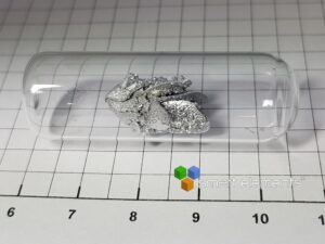 High pure Cadmium Metal - distilled dendritic crystal! 99.99% - 4.4g