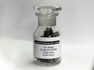 200g Cerium metal pieces 99,9% under argon!