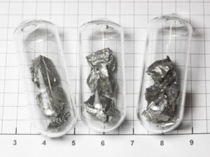 5g Cerium Metal in sealed in ampoule under Argon