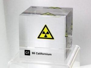 Acrylic Element cube - Californium - 50mm