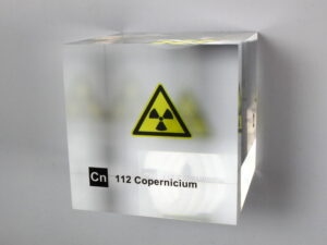 Acrylic Element cube - Copernicium Cn - 50mm