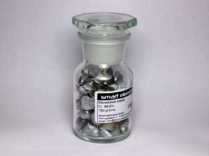 150 grams Chromium Metal beads 99.9% purity