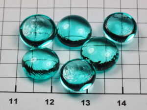 Nice Copper 2+ doped optical glass bead NEW!