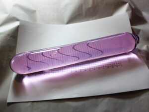 Huge Erbium doped glass boule 1169 grams