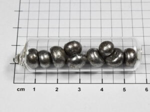 Iron metal beads -  20 grams 99.9%