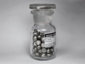 Iron 150 grams melted pellets, purity 99.9%