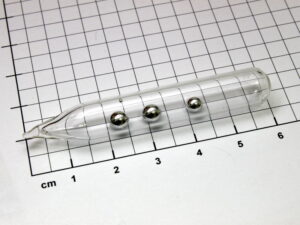 Liquid Gallium Metal under vacuum - Does not stick!