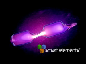 Hydrogen gas spectrum discharge tube - tesla coil optimized 70-75mm - NEW