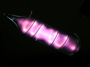 High purity Helium gas ampoule, purity 99.9993%