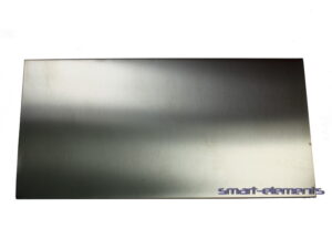 Pure Hafnium Metal Plate 205x100 x 1mm - 99.9% purity - 280g