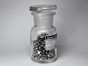 200 grams pure Hafnium metal melted pellets, purity 99.9%
