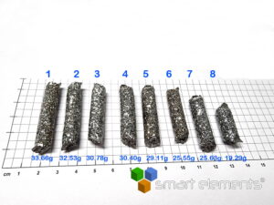 Mini-Hafnium Crystal Bar - 19.29 - 33.60g very shiny and clear!