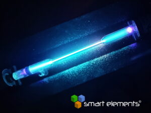 Large Mercury spectrum discharge tube 250mm - NEW