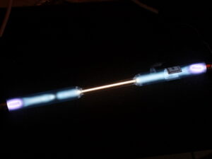 Krypton Kr spectrum discharge tube 200mm - Last one!