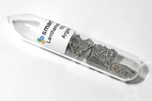 10g Lanthanum Metal 99.9% in Ampoule under Argon