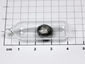 Lanthanum 99,9% in ampoule under Argon 1.98 grams