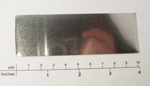 Molybdenum sheet - 99.95% ~ 100mm x 34mm