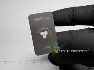 Niobium metal bullion bar - ingot - 21.2g