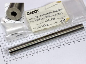 Niobium tube - ?14 mm - 145mm length - 99,95% purity