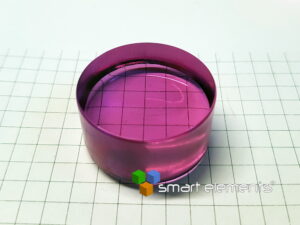 Neodymium 3+ doped Barium Phosphate glass - Ingot - 30mm diameter