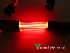 Super bright Neon spectrum discharge tube 100mm - NEW