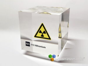 Acrylic Element cube 113-Nihonium - 50mm