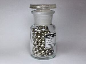 Nickel 200g melted pellets, purity 99.99%