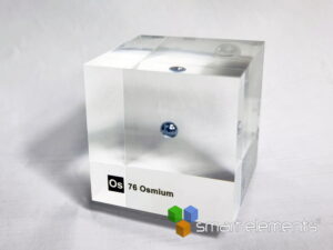 Acrylic Element cube 3g Osmium Os - 50mm