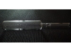 Fused silica tube/vial ?30mm/13mm - length 210mm