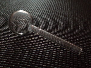 Fused silica tube/vial sphere ?40mm/10mm - length 120mm
