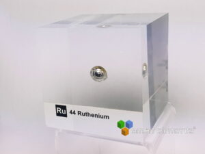 Acryl Elemente Würfel Ruthenium Ru 3g - 50mm