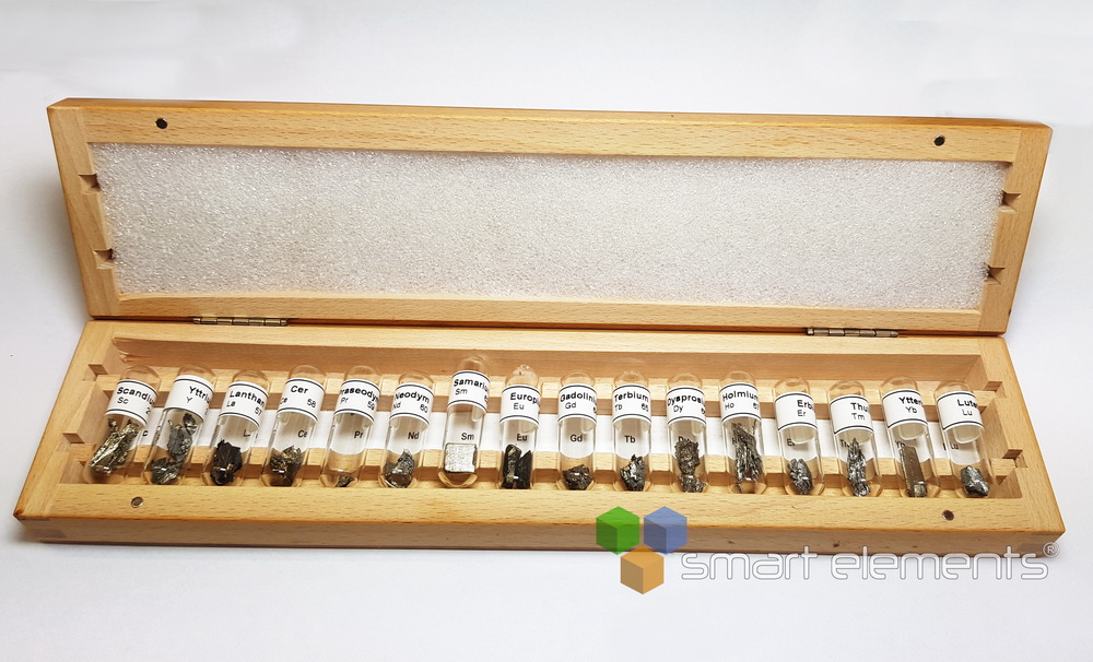 Complete Rare Earth Set in ampoules under argon! - Image 3