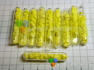 Sulfur - Mini ampoules Ø 6mm x 35mm - OEM package 10 pcs.