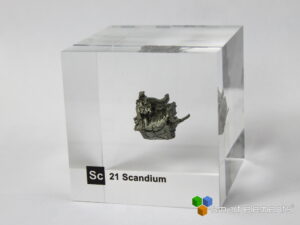 Acrylic Element Cube Scandium Sc - 50mm