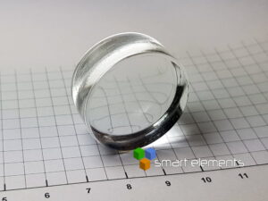 Scandium 3+ doped Barium Phosphate glass - Ingot - 40mm diameter