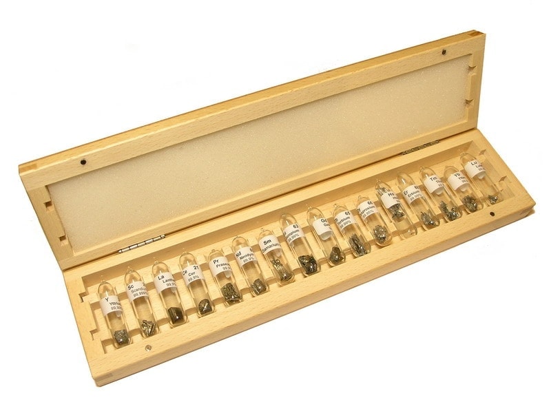Complete Rare Earth Set in ampoules under argon!