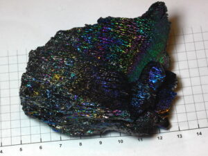 Silicon carbide crystal - SiC nice colorfull surface 171.70g