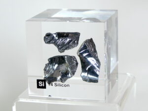 Acrylic Element cube - Silicon Si - 50mm