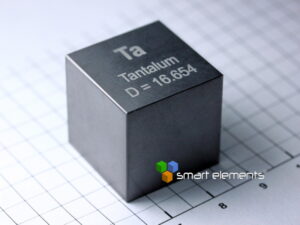 Tantalum - big density-standard cube 10 cm3 ~ 169 grams