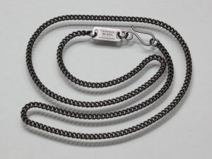 Tantalum curb chain, 50cm / 2.5mm , polished - NEW