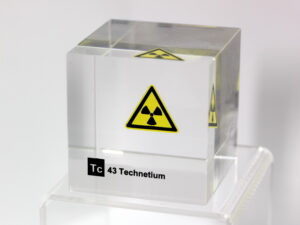 Acrylic Element cube - Technetium Tc - 50mm