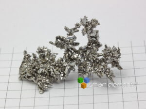 Hochreines Titan – destillierter dendritischer Kristall! 99,98 % – 3,52 g