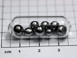 High purity Vanadium metal beads -  3.5 grams 99.93%